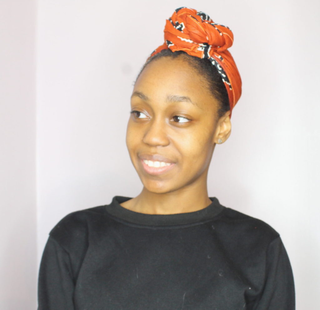 African Top Knot Headscarf