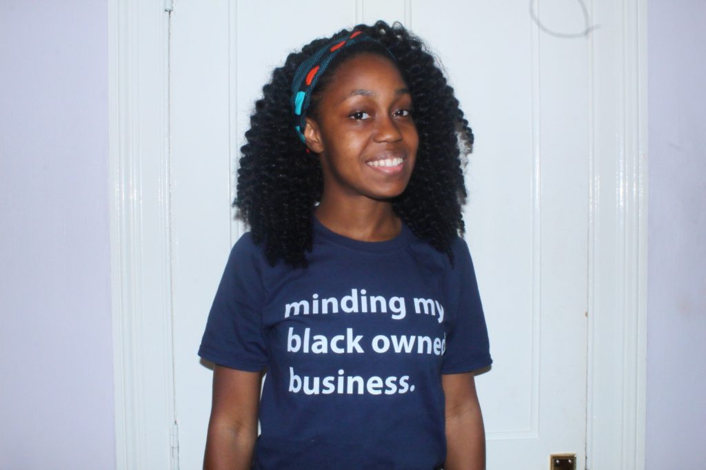 freelance gifts black owned business tshirt 